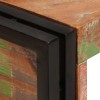 Borágas barna 120 x 45 x 33 cm szilárd újrahasznosított fa