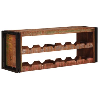 Borágas barna 120 x 45 x 33 cm szilárd újrahasznosított fa