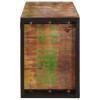 Borágas barna 120 x 45 x 33 cm szilárd újrahasznosított fa