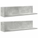 2 db betonszürke szerelt fa fali polc 75 x 16,5 x 16,5 cm 2 db betonszürke szerelt fa fali polc 75 x 16,5 x 16,5 cm