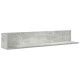 2 db betonszürke szerelt fa fali polc 100 x 16,5 x 16,5 cm 2 db betonszürke szerelt fa fali polc 100 x 16,5 x 16,5 cm