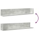 2 db betonszürke szerelt fa fali polc 100 x 16,5 x 16,5 cm 2 db betonszürke szerelt fa fali polc 100 x 16,5 x 16,5 cm