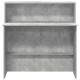 Recepciós pult betonszürke 100x50x103,5 cm szerelt fa Recepciós pult betonszürke 100x50x103,5 cm szerelt fa