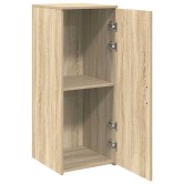 Tároló szekrény sonoma tölgy 40x45x103,5 cm szerelt fa Tároló szekrény sonoma tölgy 40x45x103,5 cm szerelt fa