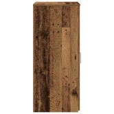 Tároló szekrény antik fa 50x45x103,5 cm szerelt fa Tároló szekrény antik fa 50x45x103,5 cm szerelt fa