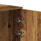Tároló szekrény antik fa 50x45x103,5 cm szerelt fa Tároló szekrény antik fa 50x45x103,5 cm szerelt fa