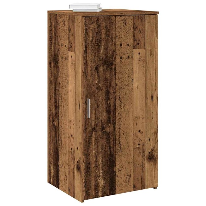 Tároló szekrény antik fa 50x45x103,5 cm szerelt fa Tároló szekrény antik fa 50x45x103,5 cm szerelt fa