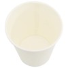 1000 db papír kávéscsészék fedővel 8oz 200ml