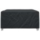 Kültéri bútorhuzat fekete 250 x 210 x 70 cm 420d