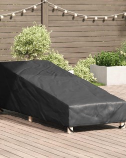 Kültéri bútor takaró fekete 195 x 76 x 82 cm 420d oxford szövet
