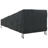 Kültéri bútor takaró fekete 195 x 76 x 82 cm 420d oxford szövet