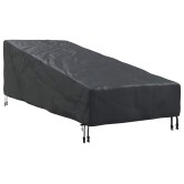 Kültéri bútor takaró fekete 195 x 76 x 82 cm 420d oxford szövet