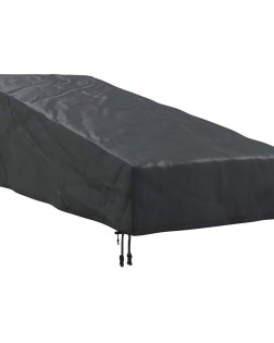 Kültéri bútor takaró fekete 195 x 76 x 82 cm 420d oxford szövet