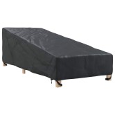 Kültéri bútor takaró fekete 195 x 76 x 82 cm 420d oxford szövet