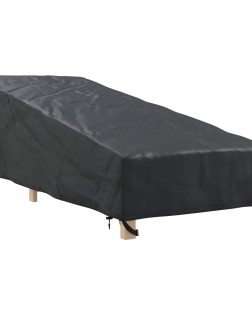Kültéri bútor takaró fekete 195 x 76 x 82 cm 420d oxford szövet