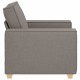 Bézs szövet kanapéfotel 60 cm Bézs szövet kanapéfotel 60 cm