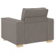 Bézs szövet kanapéfotel 60 cm Bézs szövet kanapéfotel 60 cm