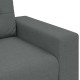 Sötétszürke szövet loveseat kanapé 120 cm