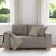 Tópszínű szövet loveseat kanapé 120 cm