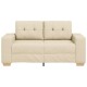 Krém szövet loveseat kanapé 120 cm