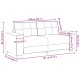 Borvörös szövet loveseat kanapé 140 cm Borvörös szövet loveseat kanapé 140 cm