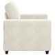 Krém bársony kanapéfotel 59 cm Krém bársony kanapéfotel 59 cm
