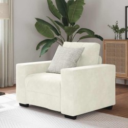 Krém bársony kanapéfotel 59 cm Krém bársony kanapéfotel 59 cm