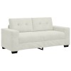 Krém bársony loveseat kanapé 180x77x82 cm