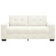 Krém bársony loveseat kanapé 140 cm