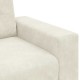 Krém bársony loveseat kanapé 140 cm