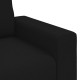 Fekete szövet kanapéfotel 60 cm Fekete szövet kanapéfotel 60 cm