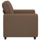 Barna szövet kanapéfotel 60 cm Barna szövet kanapéfotel 60 cm