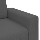 Sötétszürke kordbársony szövet loveseat kanapé 120 cm Sötétszürke kordbársony szövet loveseat kanapé 120 cm