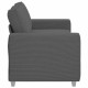 Sötétszürke kordbársony szövet loveseat kanapé 140 cm Sötétszürke kordbársony szövet loveseat kanapé 140 cm