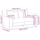 Rózsaszín bársony loveseat kanapé 140 cm Rózsaszín bársony loveseat kanapé 140 cm