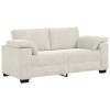 Krém bársony loveseat kanapé 180x77x82 cm