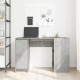 Betonszürke forgácslap íróasztal 120x42x76 cm