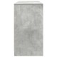 Betonszürke forgácslap íróasztal 120x42x76 cm