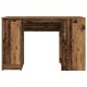 Antik fa szerelt fa íróasztal 120x42x76 cm