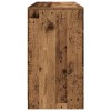 Antik fa szerelt fa íróasztal 120x42x76 cm