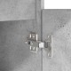 Betonszürke forgácslap íróasztal 86x49x76 cm Betonszürke forgácslap íróasztal 86x49x76 cm