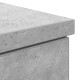 Betonszürke forgácslap íróasztal 86x49x76 cm Betonszürke forgácslap íróasztal 86x49x76 cm