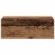 2 db antik fa szerelt fa lebegő éjjeliszekrények 40x32x15 cm