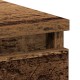 Antik fa szerelt fa íróasztal 90x45x76 cm