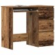 Antik fa szerelt fa íróasztal 90x45x76 cm
