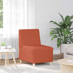 Narancssárga kordbársony szövet kanapéfotel 55 cm