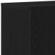 2 db fekete tölgyfa tv-szekrény 160 x 30 x 41 cm