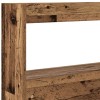 Antik fa áthidalószekrény led-világítással 100 x 17 x 102 cm