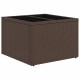 9 részes barna polyrattan kerti ülőgarnitúra párnákkal