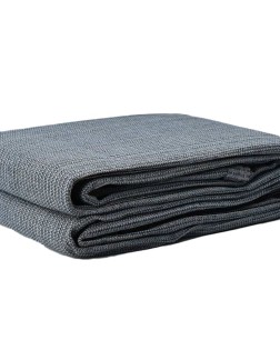 Sátor szőnyeg kék és szürke 450 x 250 cm polietilén